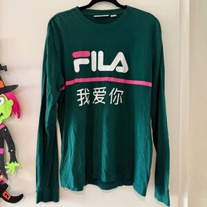 Fila Crew Neck long sleeve shirt